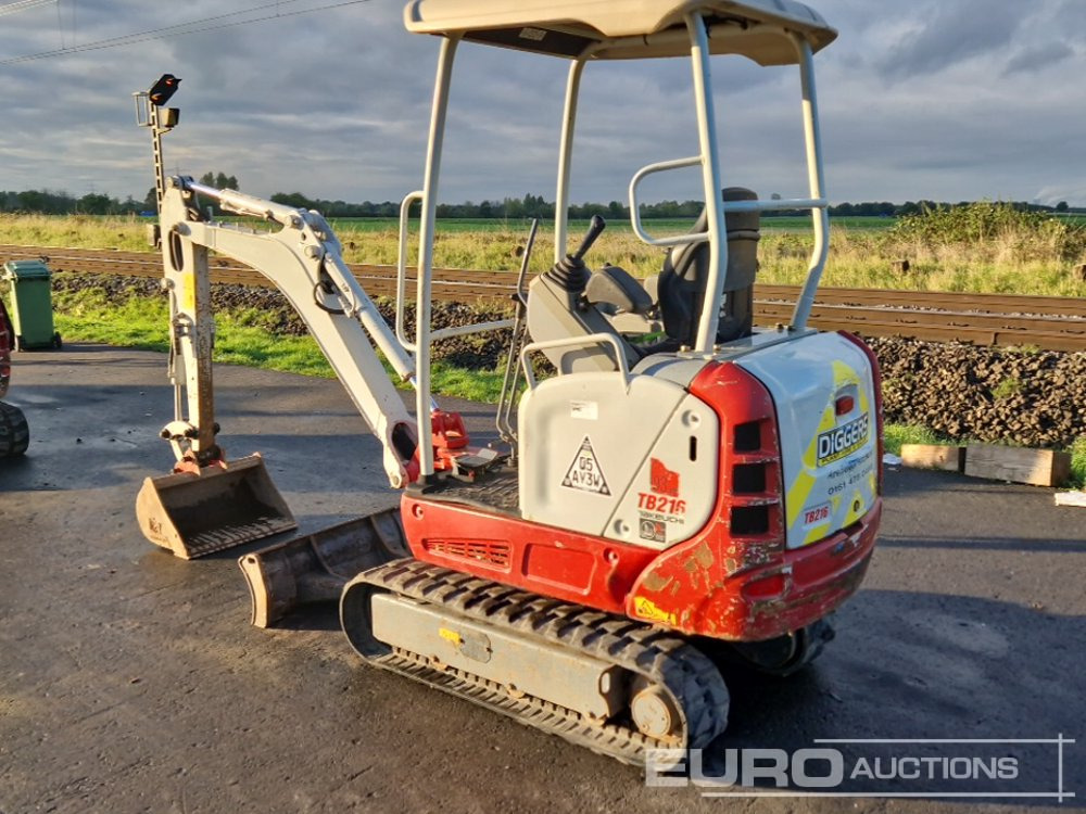 2020 Takeuchi TB216 - Мини-экскаватор: фото 3 2020 Takeuchi TB216 - Мини-экскаватор: фото 3
