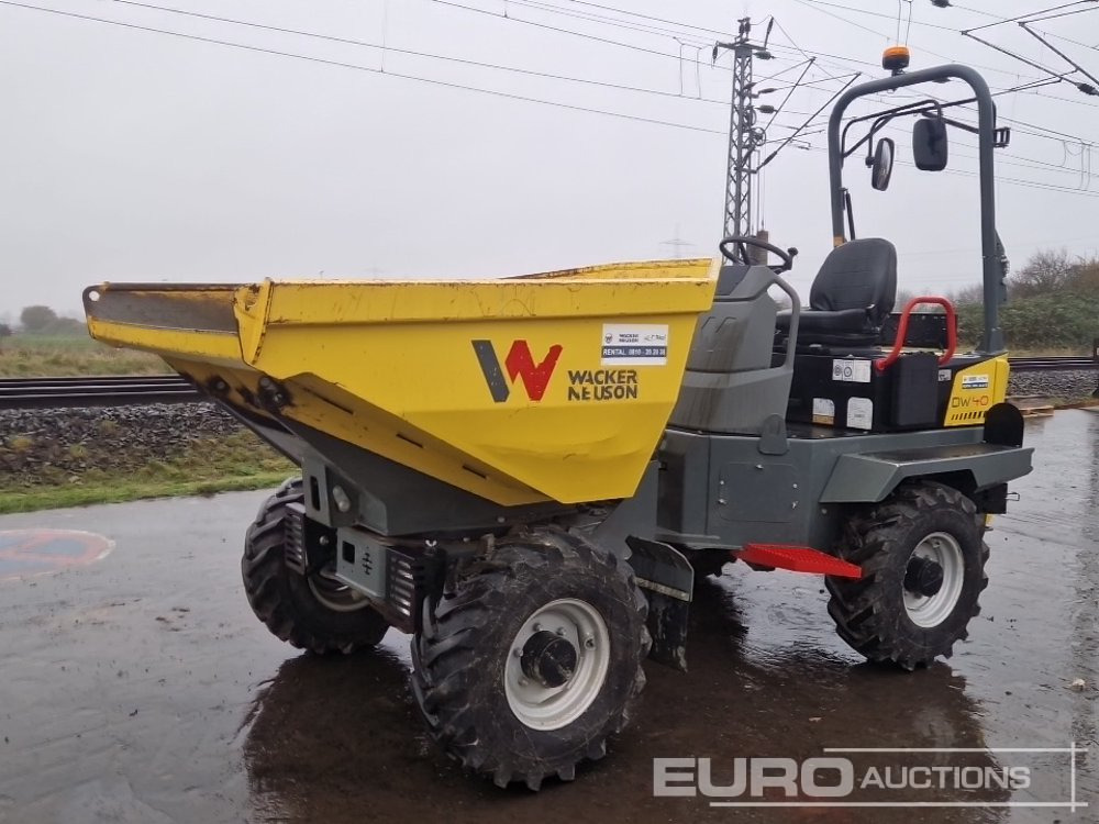 2022 Wacker Neuson DW40 - Мини-самосвал: фото 1 2022 Wacker Neuson DW40 - Мини-самосвал: фото 1