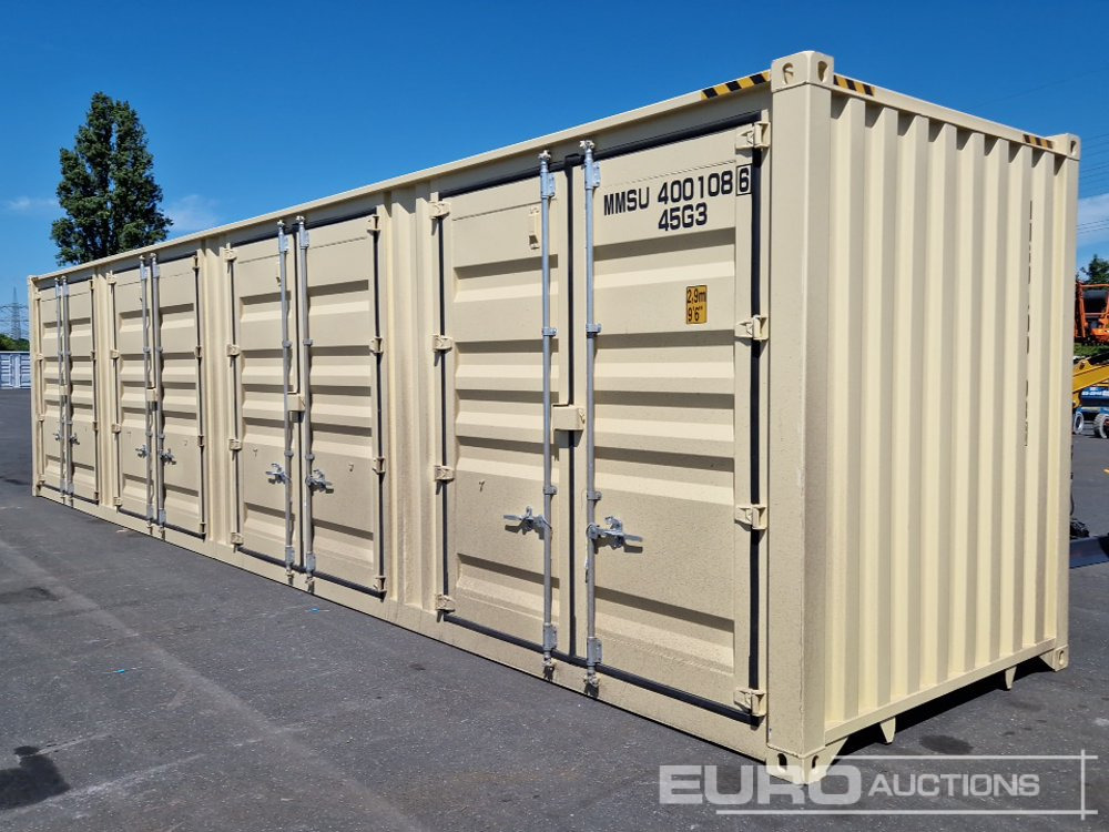 40 HC Containers, One-Way Shipping Container, One Side 4 Doors - Морской контейнер: фото 2 40 HC Containers, One-Way Shipping Container, One Side 4 Doors - Морской контейнер: фото 2
