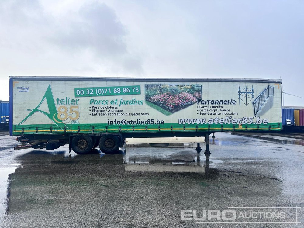 Groenewegen Box Trailer, 2 Axle, Taillift(Selling Offsite from Krone Used Yard Moerdijk, Netherlands) - Тентованный полуприцеп: фото 4 Groenewegen Box Trailer, 2 Axle, Taillift(Selling Offsite from Krone Used Yard Moerdijk, Netherlands) - Тентованный полуприцеп: фото 4