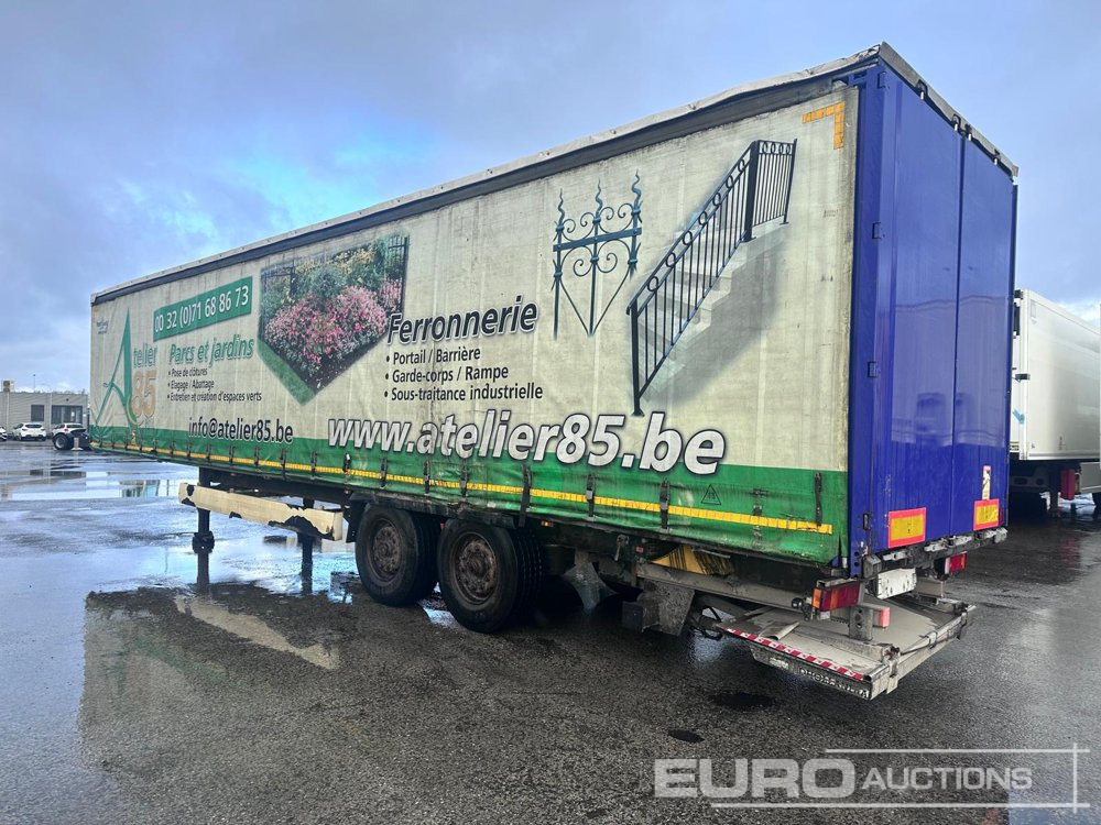 Groenewegen Box Trailer, 2 Axle, Taillift(Selling Offsite from Krone Used Yard Moerdijk, Netherlands) - Тентованный полуприцеп: фото 2 Groenewegen Box Trailer, 2 Axle, Taillift(Selling Offsite from Krone Used Yard Moerdijk, Netherlands) - Тентованный полуприцеп: фото 2