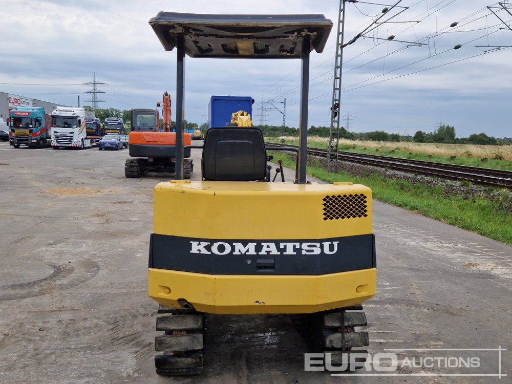 Komatsu PC10-6 - Мини-экскаватор: фото 4 Komatsu PC10-6 - Мини-экскаватор: фото 4