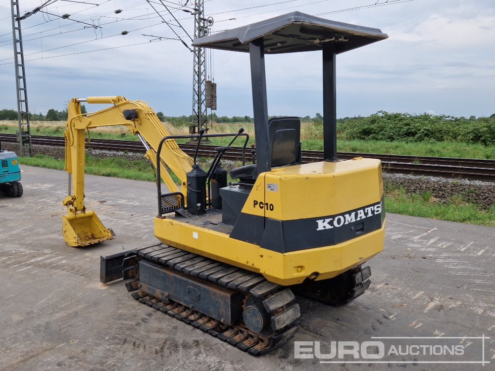 Komatsu PC10-6 - Мини-экскаватор: фото 3 Komatsu PC10-6 - Мини-экскаватор: фото 3