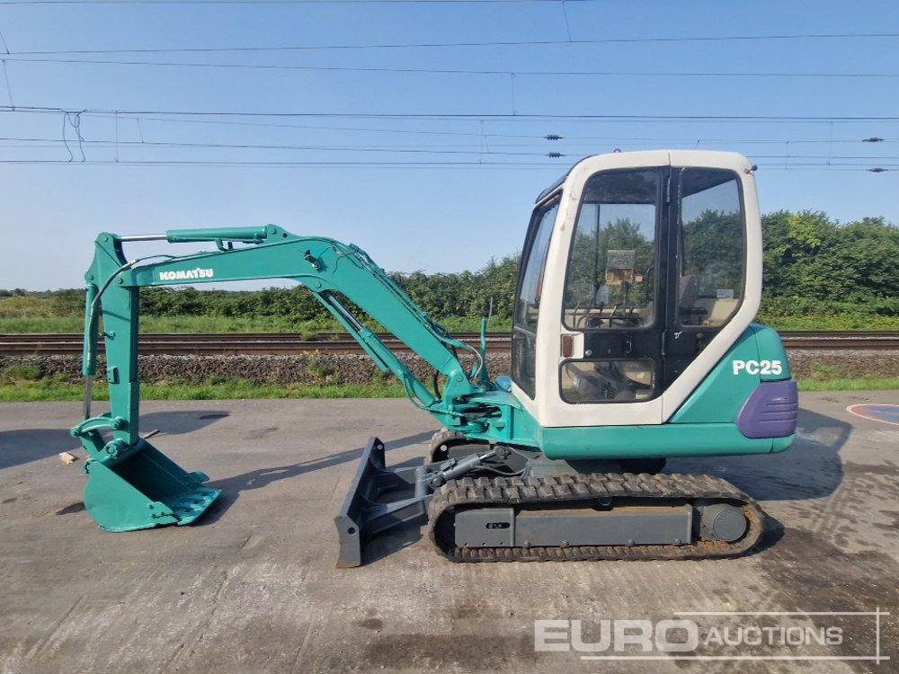 Komatsu PC25-1E - Мини-экскаватор: фото 2 Komatsu PC25-1E - Мини-экскаватор: фото 2