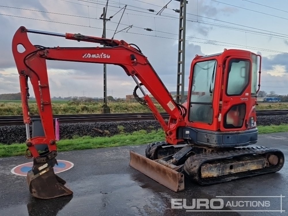 Komatsu PC50 MR-2 - Мини-экскаватор: фото 1 Komatsu PC50 MR-2 - Мини-экскаватор: фото 1