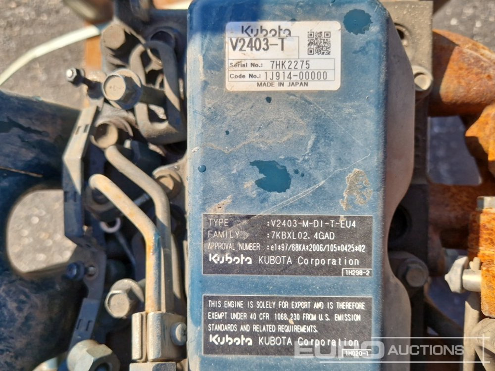 Двигатель Kubota V2403: фото 9