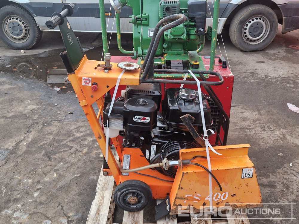 Тепловая пушка Pallet of Asphalt Saw, Electric Space Heater (2 of) Wacker Water Pump: фото 8