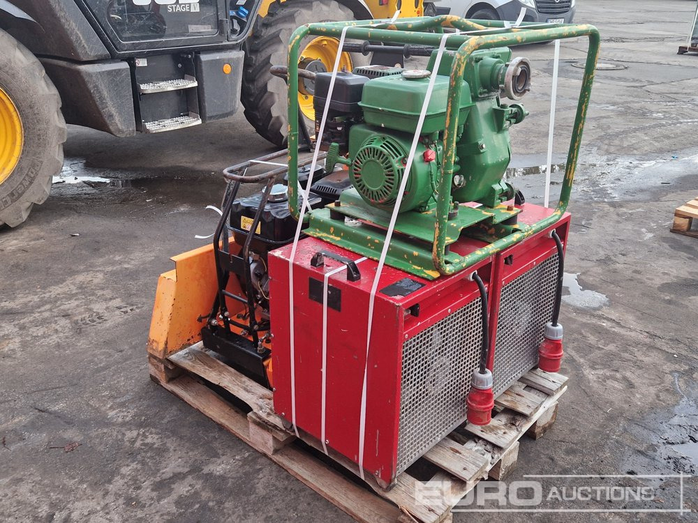 Pallet of asphalt saw, Electric Space Heater (2 of) Wacker water Pump - Тепловая пушка: фото 2 Pallet of asphalt saw, Electric Space Heater (2 of) Wacker water Pump - Тепловая пушка: фото 2
