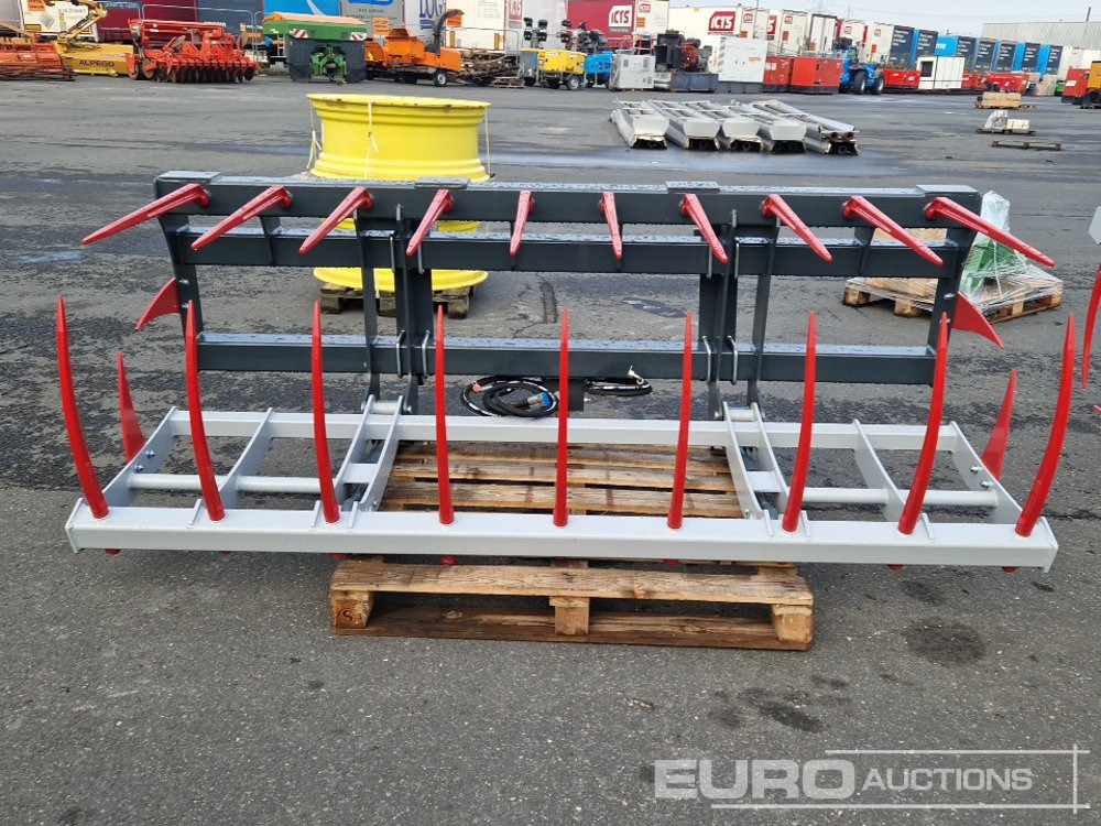Unused 94" Hydraulic Farmwork Grapple, Loading Capacity: 1.56 m³, max. 1,250kg to suit Kramer / CLAAS - Сельскохозяйственная техника: фото 5 Unused 94" Hydraulic Farmwork Grapple, Loading Capacity: 1.56 m³, max. 1,250kg to suit Kramer / CLAAS - Сельскохозяйственная техника: фото 5