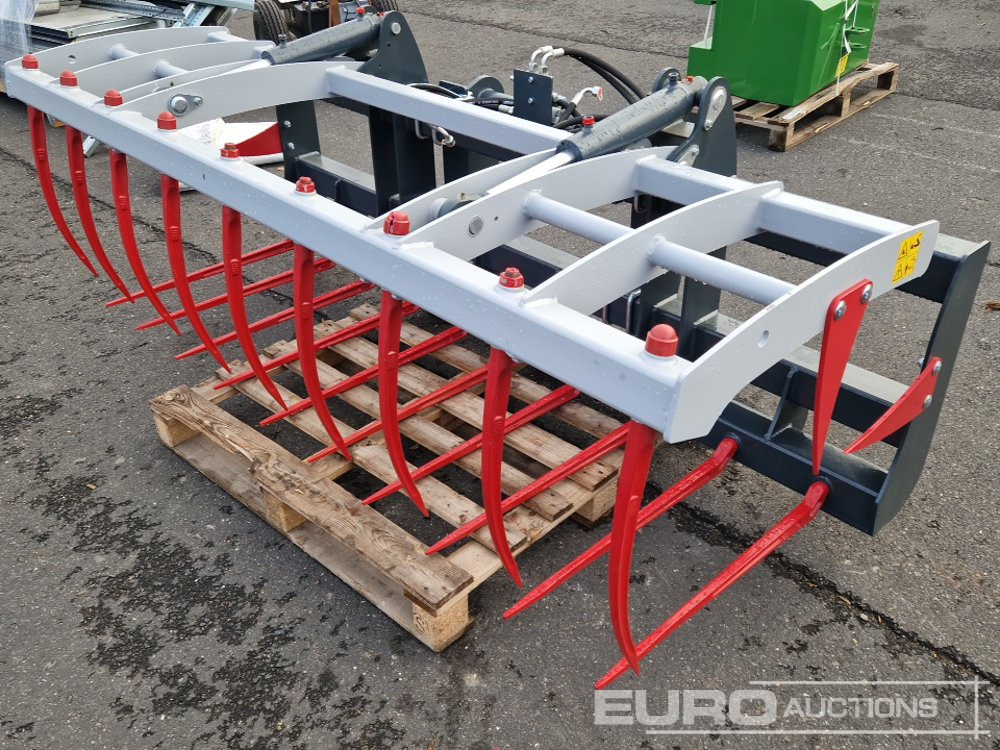 Unused 94" Hydraulic Farmwork Grapple, Loading Capacity: 1.56 m³, max. 1,250kg to suit Kramer / CLAAS - Сельскохозяйственная техника: фото 1 Unused 94" Hydraulic Farmwork Grapple, Loading Capacity: 1.56 m³, max. 1,250kg to suit Kramer / CLAAS - Сельскохозяйственная техника: фото 1
