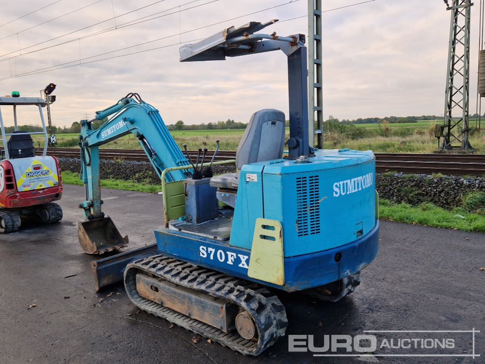Sumitomo S70FX3 - Мини-экскаватор: фото 3 Sumitomo S70FX3 - Мини-экскаватор: фото 3