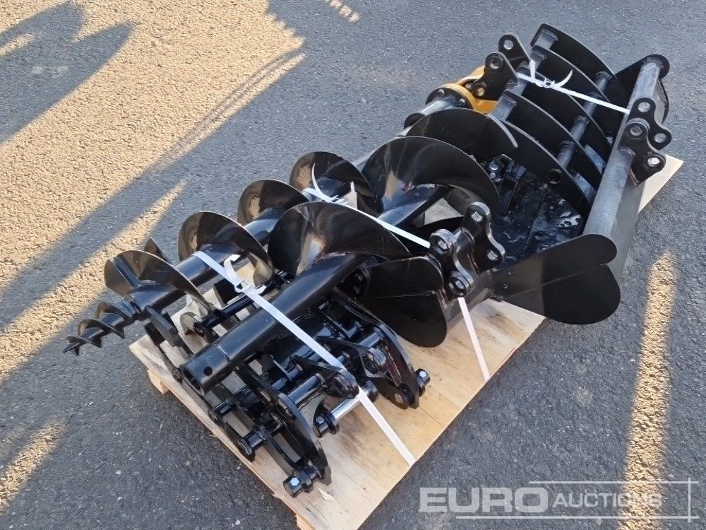 Unused 2025 Miva QTY (8) Excavator Attachment, Rake, Ripper, Grabber, 12” Auger, 16” Auger, 8” Digging Bucket, 32” Bucket - Ковш: фото 2 Unused 2025 Miva QTY (8) Excavator Attachment, Rake, Ripper, Grabber, 12” Auger, 16” Auger, 8” Digging Bucket, 32” Bucket - Ковш: фото 2