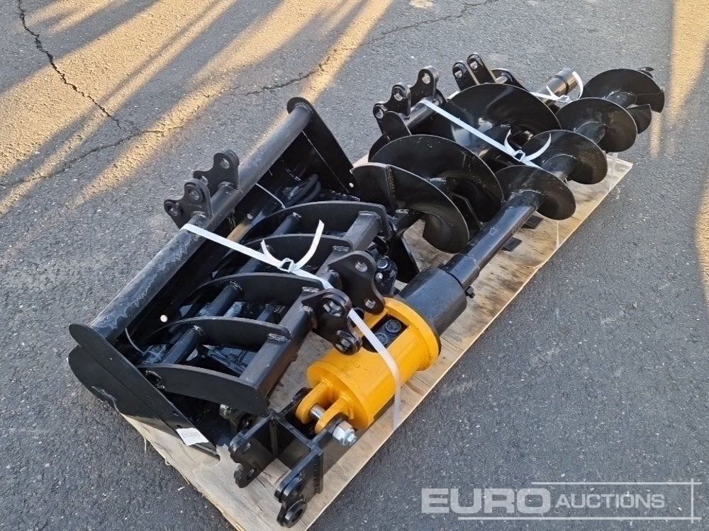 Unused 2025 Miva QTY (8) Excavator Attachment, Rake, Ripper, Grabber, 12” Auger, 16” Auger, 8” Digging Bucket, 32” Bucket - Ковш: фото 4 Unused 2025 Miva QTY (8) Excavator Attachment, Rake, Ripper, Grabber, 12” Auger, 16” Auger, 8” Digging Bucket, 32” Bucket - Ковш: фото 4
