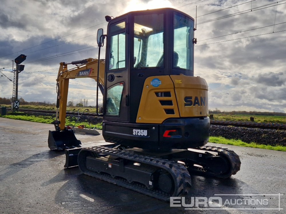 Unused 2025 Sany SY35U - Мини-экскаватор: фото 3 Unused 2025 Sany SY35U - Мини-экскаватор: фото 3