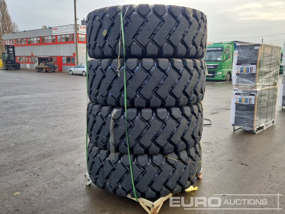 Unused 23.5-25 24PR E-3/L-3 TL Tyres (4 of) - Шина: фото 2 Unused 23.5-25 24PR E-3/L-3 TL Tyres (4 of) - Шина: фото 2