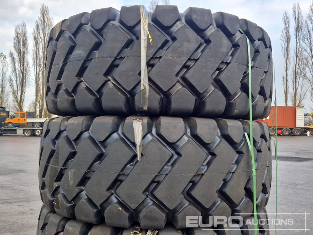 Unused 23.5-25 24PR E-3/L-3 TL Tyres (4 of) - Шина: фото 4 Unused 23.5-25 24PR E-3/L-3 TL Tyres (4 of) - Шина: фото 4