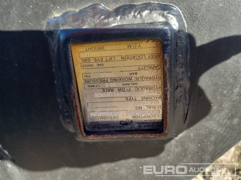 Сцепное устройство Unused Geith Hydraulic QH 65mm Pin to suit 13 Ton Excavator: фото 19 Сцепное устройство Unused Geith Hydraulic QH 65mm Pin to suit 13 Ton Excavator: фото 19