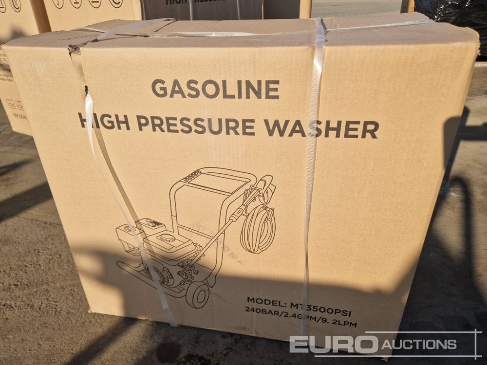Unused MAXWIN MT3500PSI Petrol Powered High Pressure Washer, 240bar, 6.5HP - Мойка высокого давления: фото 2 Unused MAXWIN MT3500PSI Petrol Powered High Pressure Washer, 240bar, 6.5HP - Мойка высокого давления: фото 2