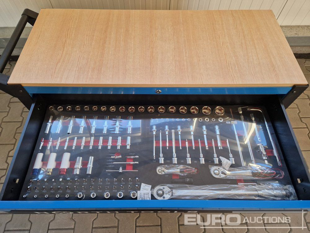Оборудование для гаражей/ Мастерских Unused NORTH-TOOL JUMBO-PRO 12 Drawer Tool Cabinet,  Professional Tools: фото 6