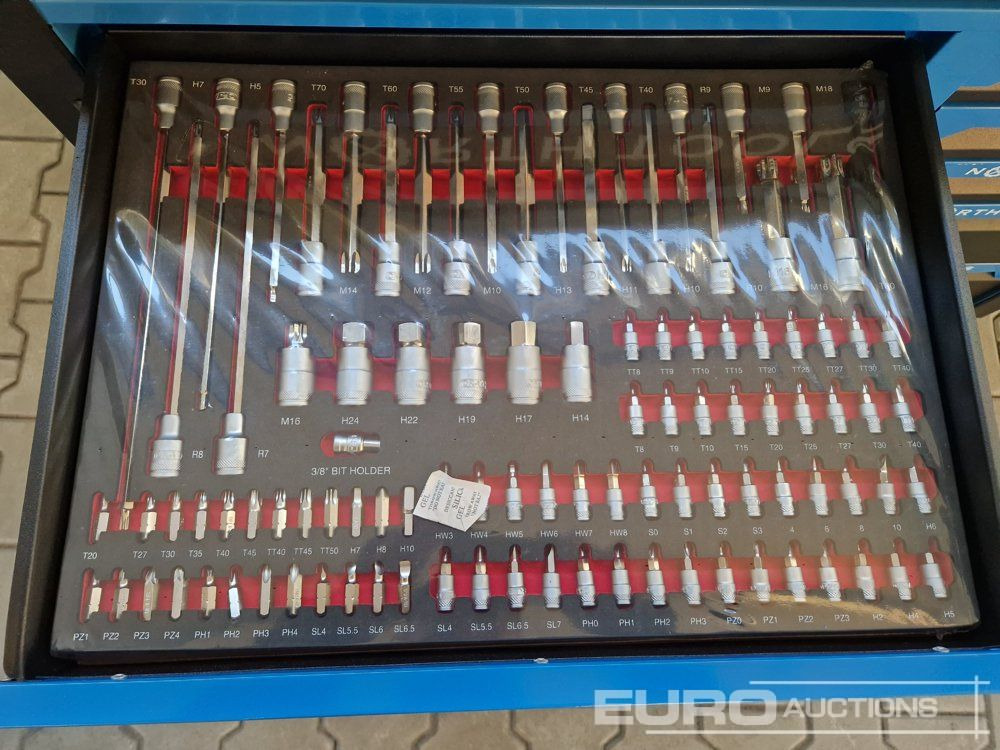 Оборудование для гаражей/ Мастерских Unused NORTH-TOOL JUMBO-PRO 12 Drawer Tool Cabinet,  Professional Tools: фото 7