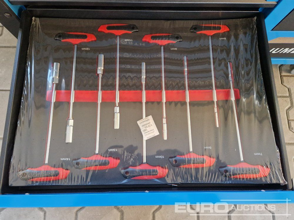Оборудование для гаражей/ Мастерских Unused NORTH-TOOL JUMBO-PRO 12 Drawer Tool Cabinet,  Professional Tools: фото 11