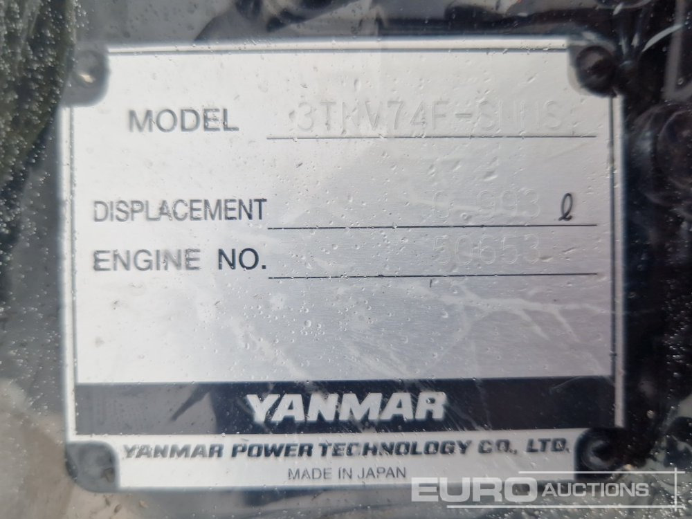 Двигатель Unused Yanmar 3TNV74F-SNNS: фото 11
