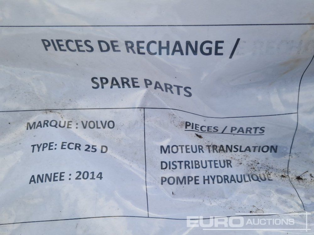 Запчасти для Экскаваторов Spare Parts, Final Drive (2 of) Hydraulic Pump, Hydraulic Block to suit Volvo ECR25D: фото 9