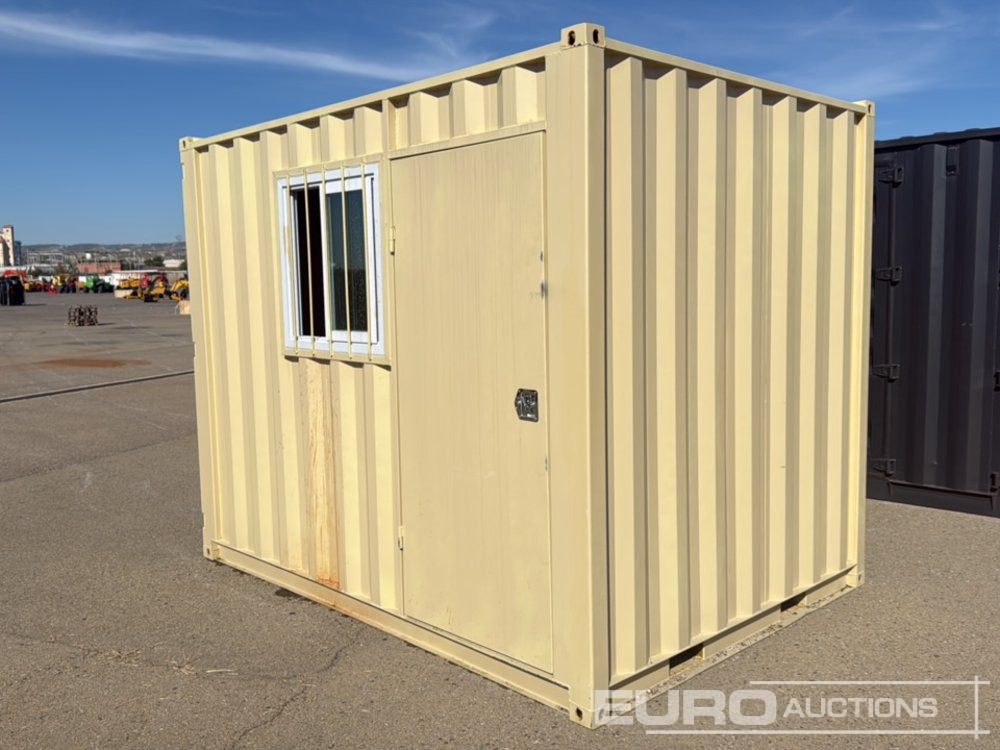 10.2ft Mini Container, Single Walk Door, Look Box, Window, Fork Pockets / Contenedor - Морской контейнер: фото 2 10.2ft Mini Container, Single Walk Door, Look Box, Window, Fork Pockets / Contenedor - Морской контейнер: фото 2