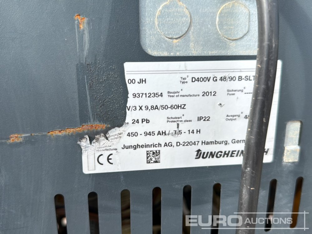 2012 Jungeinrich D400VG48 - Строительное оборудование: фото 5 2012 Jungeinrich D400VG48 - Строительное оборудование: фото 5