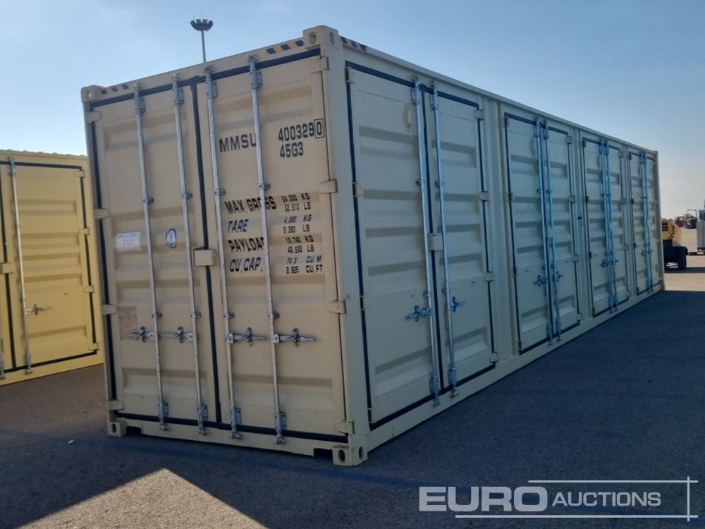 2025 40' HC Container, 8' Wide, 9' 6" High, Lock Box, Fork Pockets, Four Doors On The Side - Морской контейнер: фото 2 2025 40' HC Container, 8' Wide, 9' 6" High, Lock Box, Fork Pockets, Four Doors On The Side - Морской контейнер: фото 2