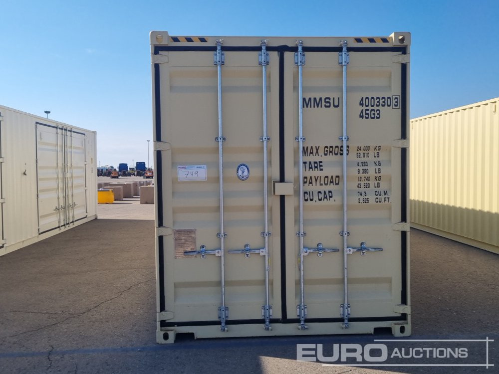 2025 40' HC Container, 8' Wide, 9' 6" High, Lock Box, Fork Pockets, Four Doors On The Side - Морской контейнер: фото 5 2025 40' HC Container, 8' Wide, 9' 6" High, Lock Box, Fork Pockets, Four Doors On The Side - Морской контейнер: фото 5