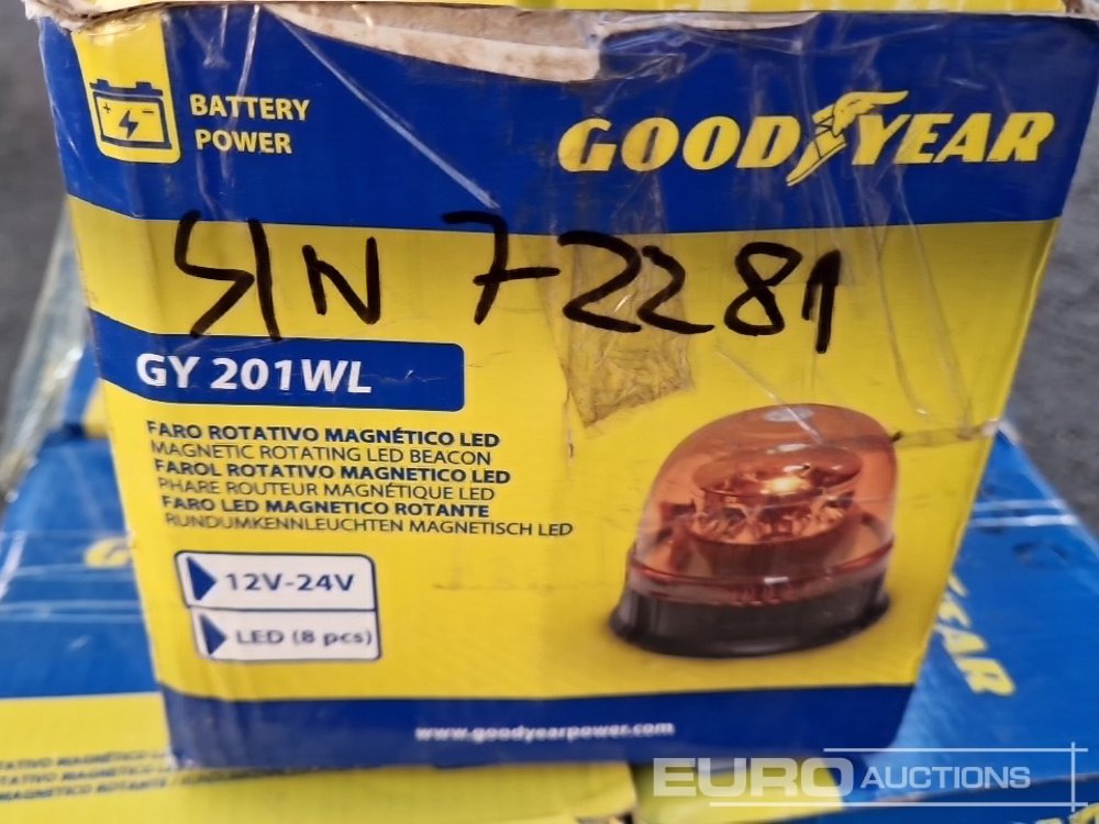 Good Year Magnetic Rotating Led Beacon (5 of) / Faro Rotativo Magnetico Led - Строительное оборудование: фото 5 Good Year Magnetic Rotating Led Beacon (5 of) / Faro Rotativo Magnetico Led - Строительное оборудование: фото 5