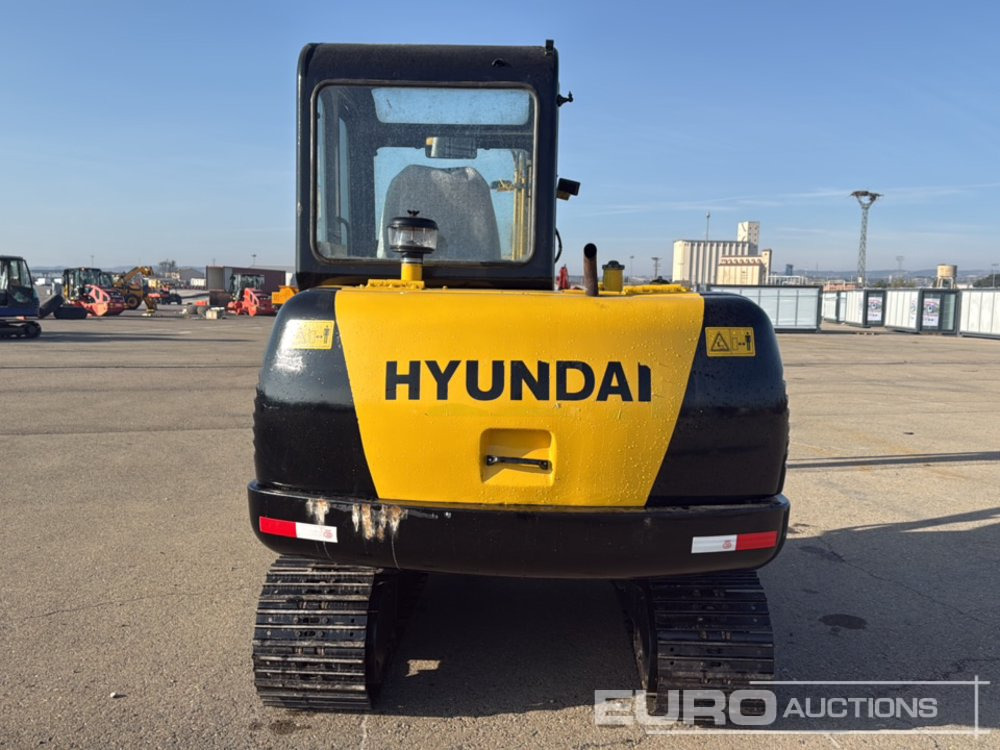 Hyundai R55-7 - Гусеничный экскаватор: фото 4 Hyundai R55-7 - Гусеничный экскаватор: фото 4