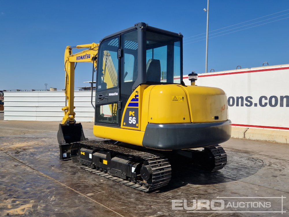 Komatsu PC56-7 - Мини-экскаватор: фото 3 Komatsu PC56-7 - Мини-экскаватор: фото 3