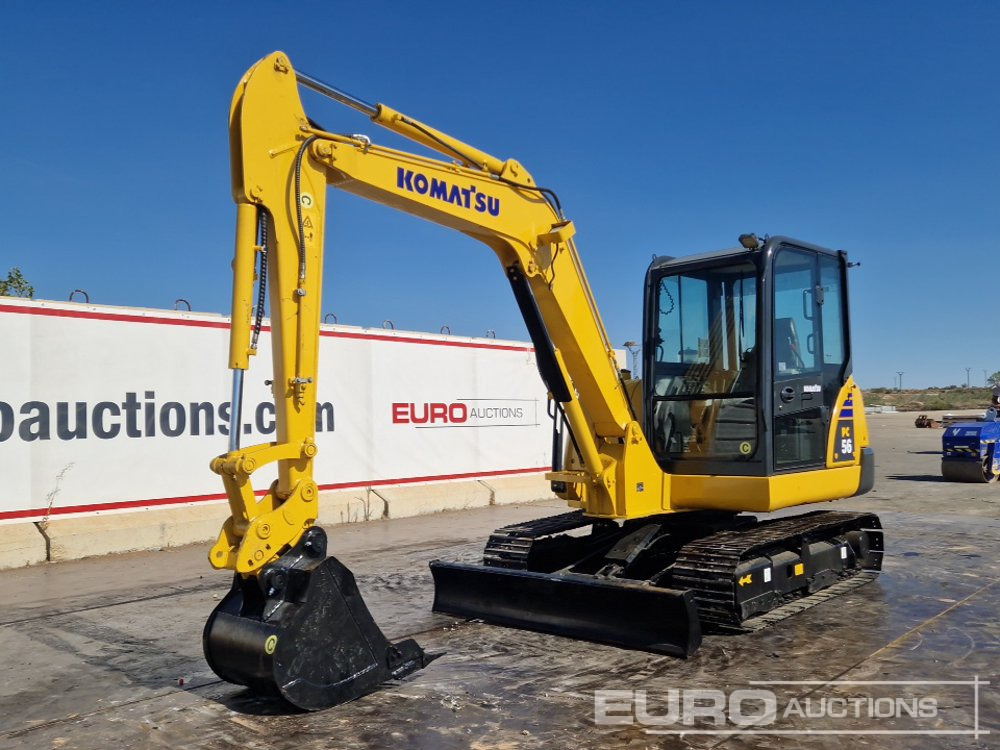 Komatsu PC56-7 - Мини-экскаватор: фото 1 Komatsu PC56-7 - Мини-экскаватор: фото 1