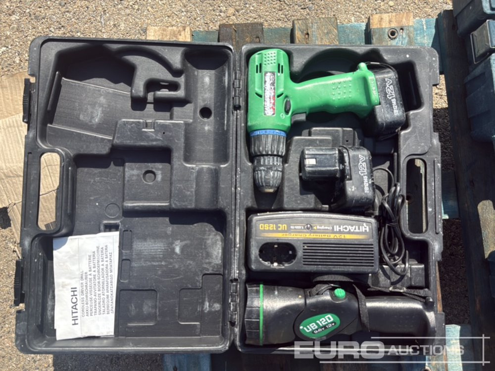 Pallet of (Hitachi) Cordless Drill & 230mm (Bosh) Angle Grinder - Строительное оборудование: фото 5 Pallet of (Hitachi) Cordless Drill & 230mm (Bosh) Angle Grinder - Строительное оборудование: фото 5