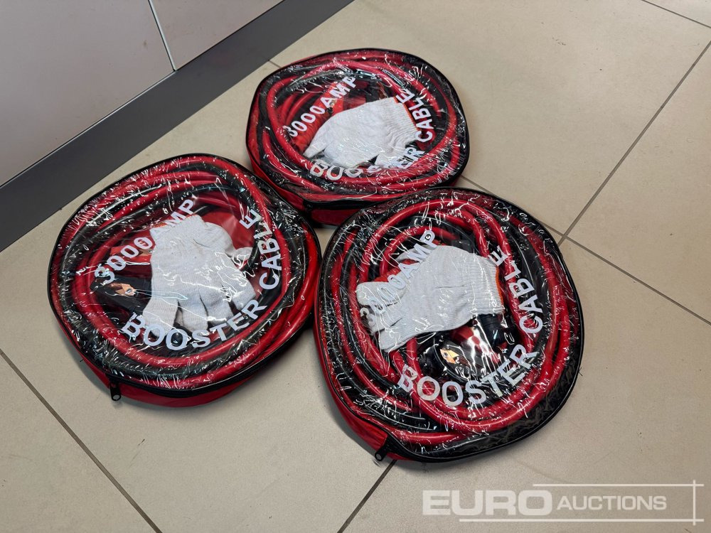 Unused 3000Amp 6 Metre Jump Leads (3 of) - Оборудование для гаражей/ Мастерских: фото 3 Unused 3000Amp 6 Metre Jump Leads (3 of) - Оборудование для гаражей/ Мастерских: фото 3