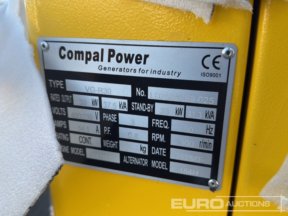 Электрогенератор Unused Compal Power VG-R30: фото 10