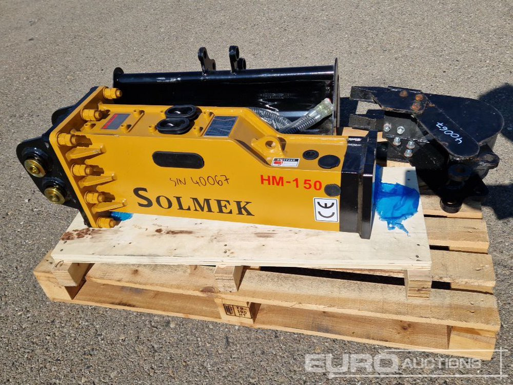 Unused Set of 30" Ditching, 8" Digging Bucket, Hydraulic Breaker to suit JPC Excavator / Conjunto Cazos de 800mm y 200mm y Martillo Solmek HM-150para Excavadora JPC - Ковш: фото 2 Unused Set of 30" Ditching, 8" Digging Bucket, Hydraulic Breaker to suit JPC Excavator / Conjunto Cazos de 800mm y 200mm y Martillo Solmek HM-150para Excavadora JPC - Ковш: фото 2