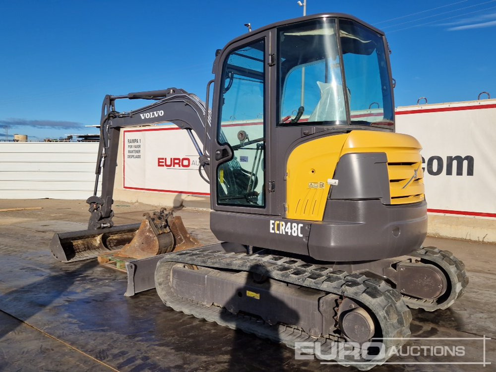 Volvo ECR48C - Мини-экскаватор: фото 3 Volvo ECR48C - Мини-экскаватор: фото 3