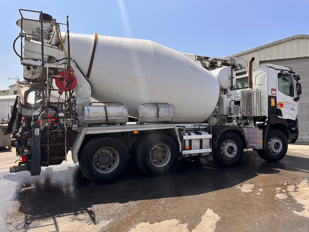 Camion béton Renault C 430 DR-567-WA - Автобетоносмеситель: фото 5 Camion béton Renault C 430 DR-567-WA - Автобетоносмеситель: фото 5