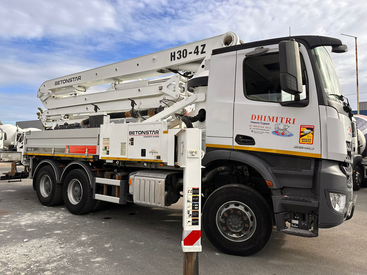 Pompe à béton BetonStar 30m avec cabine Mercedes Benz Arocs 2640 FY-472-KA Année 2021 - Автобетононасос: фото 3 Pompe à béton BetonStar 30m avec cabine Mercedes Benz Arocs 2640 FY-472-KA Année 2021 - Автобетононасос: фото 3