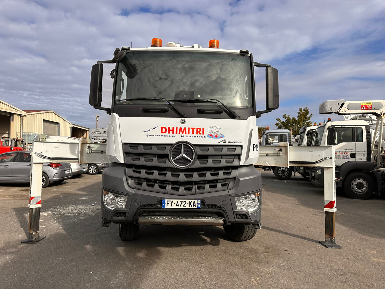 Pompe à béton BetonStar 30m avec cabine Mercedes Benz Arocs 2640 FY-472-KA Année 2021 - Автобетононасос: фото 1 Pompe à béton BetonStar 30m avec cabine Mercedes Benz Arocs 2640 FY-472-KA Année 2021 - Автобетононасос: фото 1