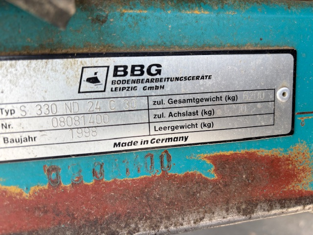 Amazone BBG S 330 Plus - Опрыскиватель: фото 2 Amazone BBG S 330 Plus - Опрыскиватель: фото 2