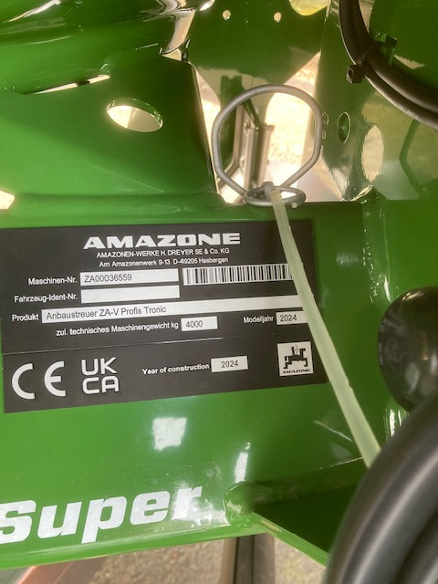 Amazone ZA-V 2000 Super Tronic - Опрыскиватель: фото 2 Amazone ZA-V 2000 Super Tronic - Опрыскиватель: фото 2