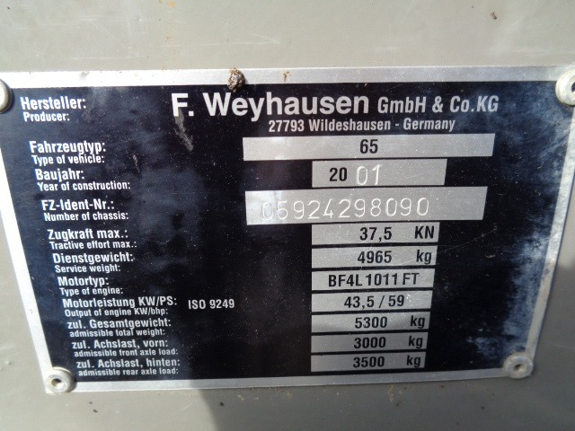 Atlas Radlader AR 65 - Погрузчик: фото 4 Atlas Radlader AR 65 - Погрузчик: фото 4