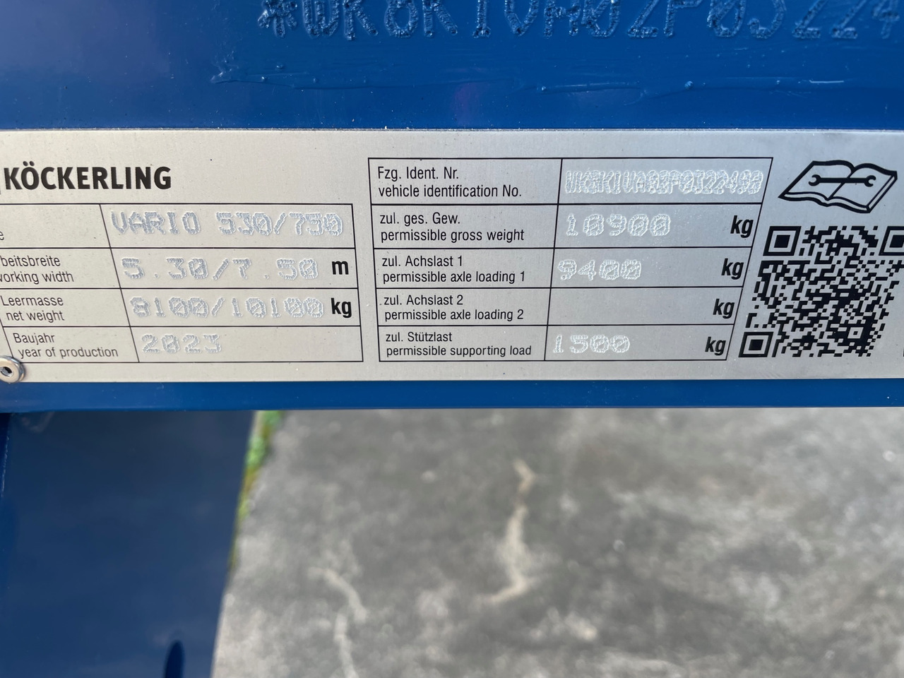 Köckerling Vario 530/750 - Культиватор: фото 2 Köckerling Vario 530/750 - Культиватор: фото 2