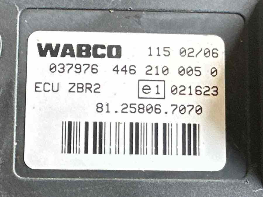 MAN ECU ZBR2 81.25806-7070 - Электрическая система для Грузовиков: фото 3 MAN ECU ZBR2 81.25806-7070 - Электрическая система для Грузовиков: фото 3