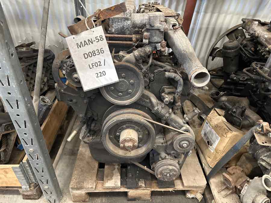 MAN MOTOR D0836 LF02 220 HP EURO 3 - Двигатель для Грузовиков: фото 1 MAN MOTOR D0836 LF02 220 HP EURO 3 - Двигатель для Грузовиков: фото 1