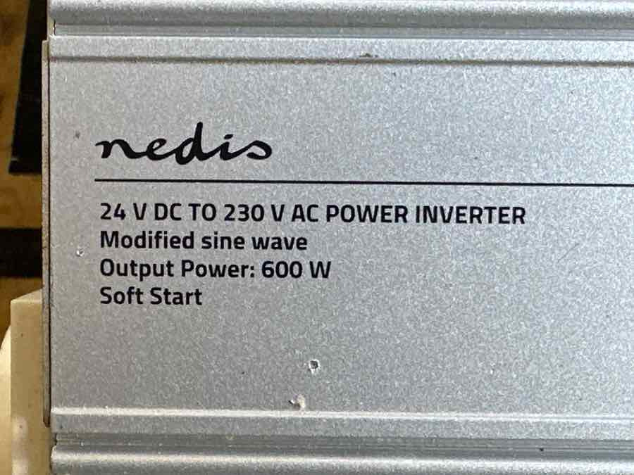 NEDIS PIMS600W24 24V DC TO 230 V - Электрическая система для Грузовиков: фото 3 NEDIS PIMS600W24 24V DC TO 230 V - Электрическая система для Грузовиков: фото 3